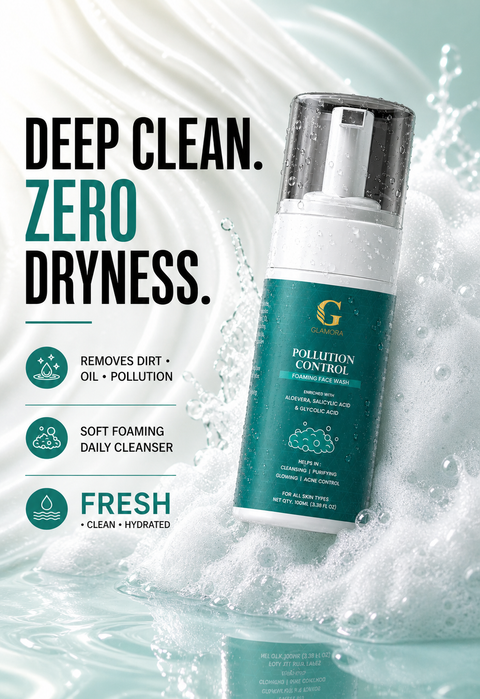 Pollution Control Foaming Face Wash