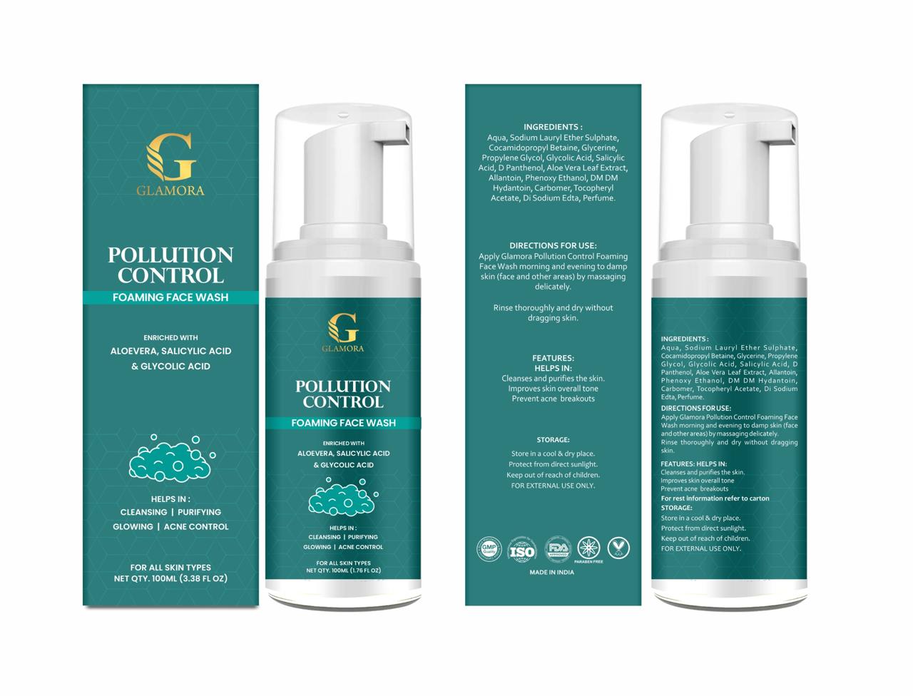 Pollution Control Foaming Face Wash Pollution Control Foaming Face Wash