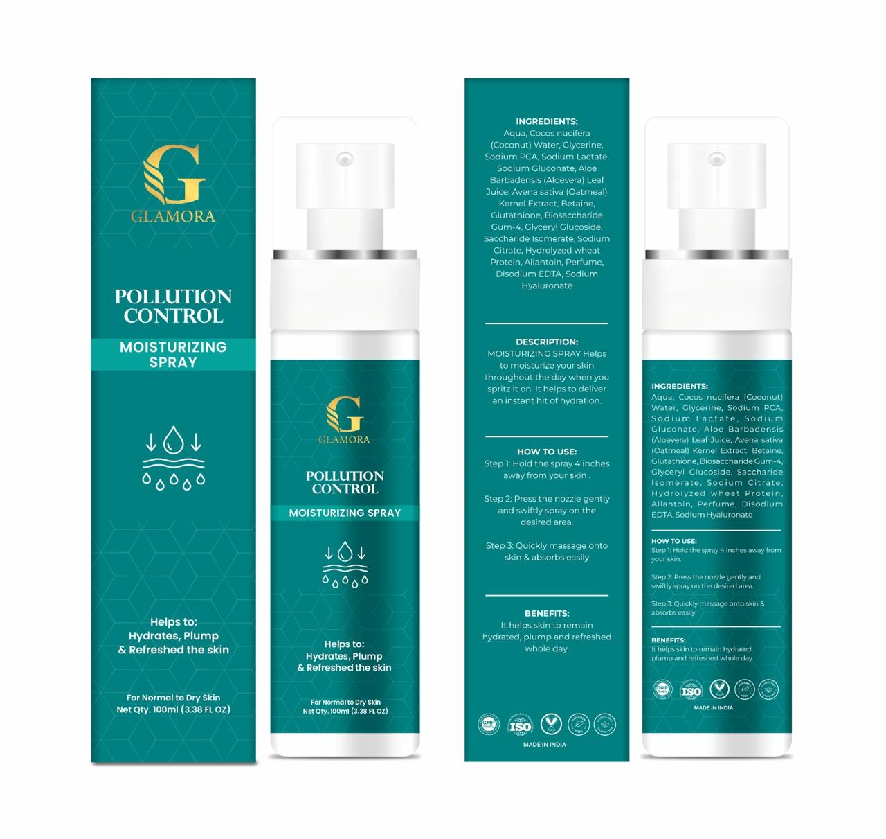 Pollution Control Moisturizing Spray Pollution Control Moisturizing Spray